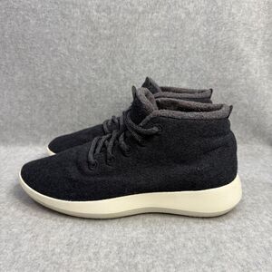 Allbirds Shoes Mens Size 10 Wool Runner Mizzle WRM‎ Black White Casual Sneakers